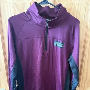 Like New, Victoria’s Secret Pink Size Large 3/4 Zip Long Sleeve Shirt